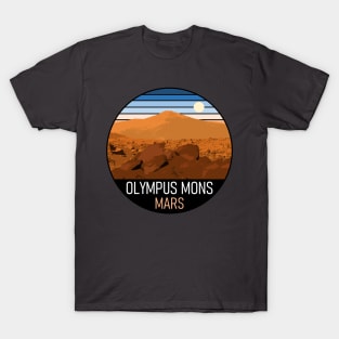 Olympus Mons Mars Vintage Ad T-Shirt